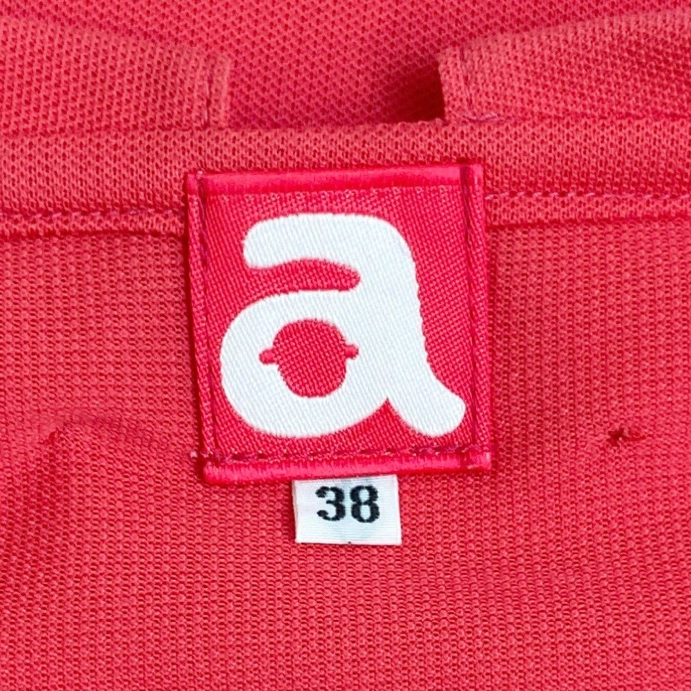 サイズ：38 ARCHIVIO アルチビオ 半袖ポロシャツ ピンク系