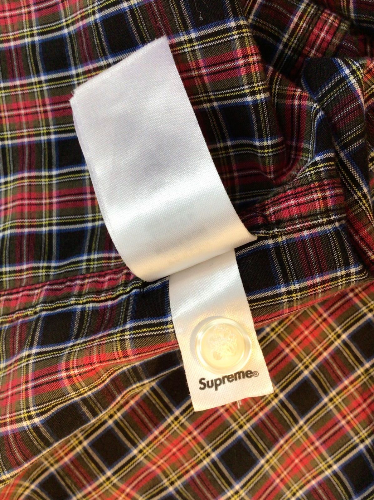 トップス Supreme Loose Fit Mini Plaid S/S Shirt Supreme Loose Fit Mini Plaid S/S Shirt - メルカリ