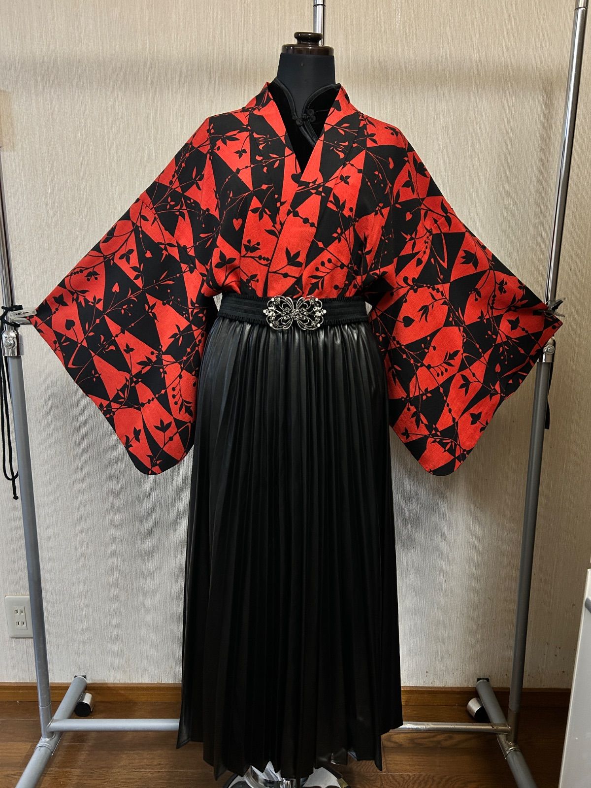 レディース 和洋折衷コーデ 和洋ミックスコーデ かっこいい