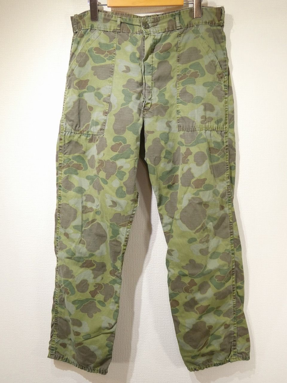 1960s~US ARMY ダックハンターカモ フロッグスキンベイカーパンツ
