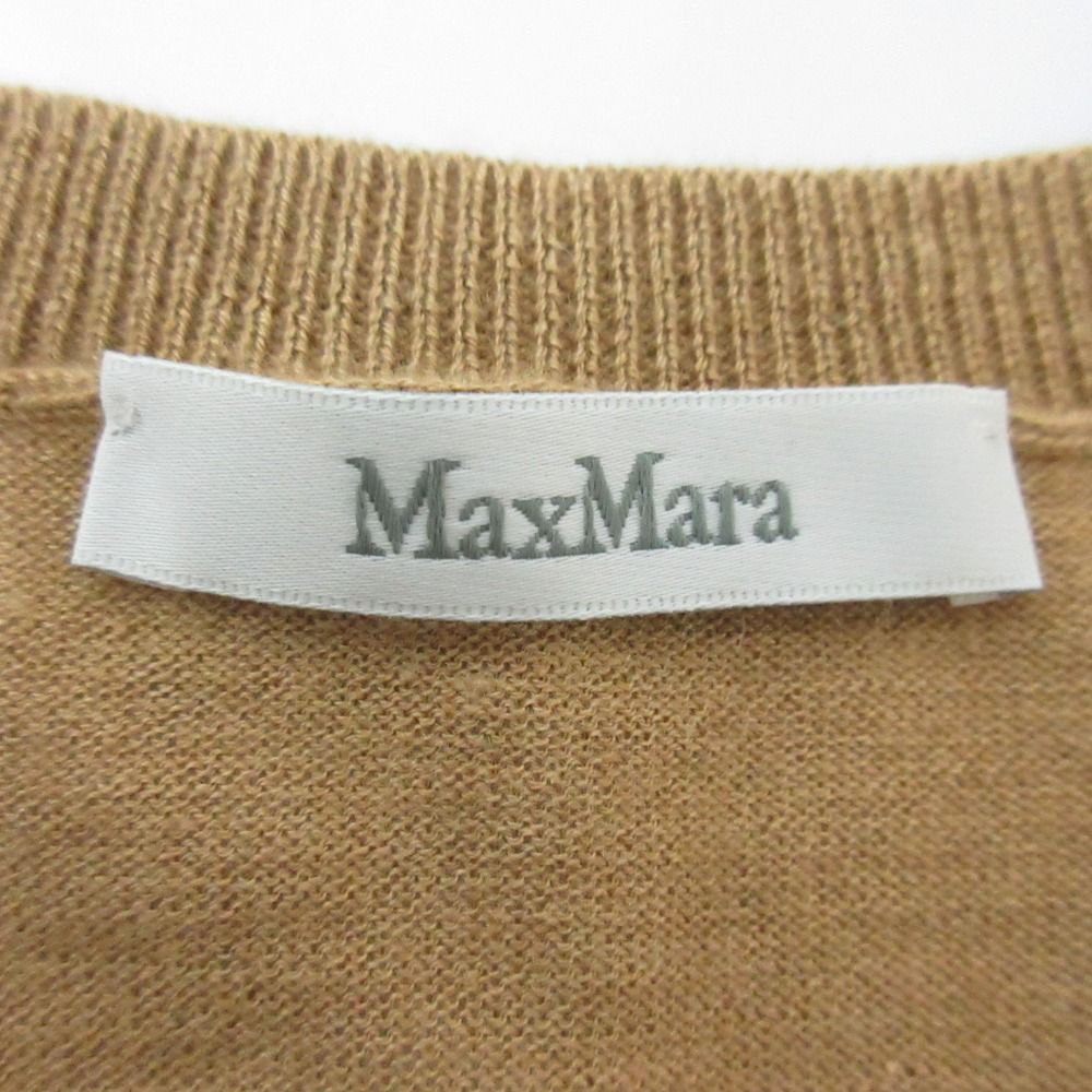 美品 24SS Max Mara マックスマーラ シルクカシミヤ ショートスリーブ