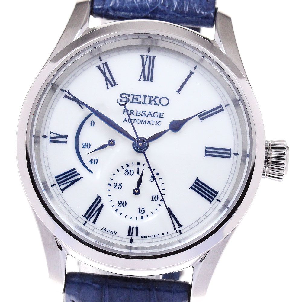 セイコー SEIKO 6R27-00S0/SARW053 プレザージュ 有田焼 水月 世界2000  