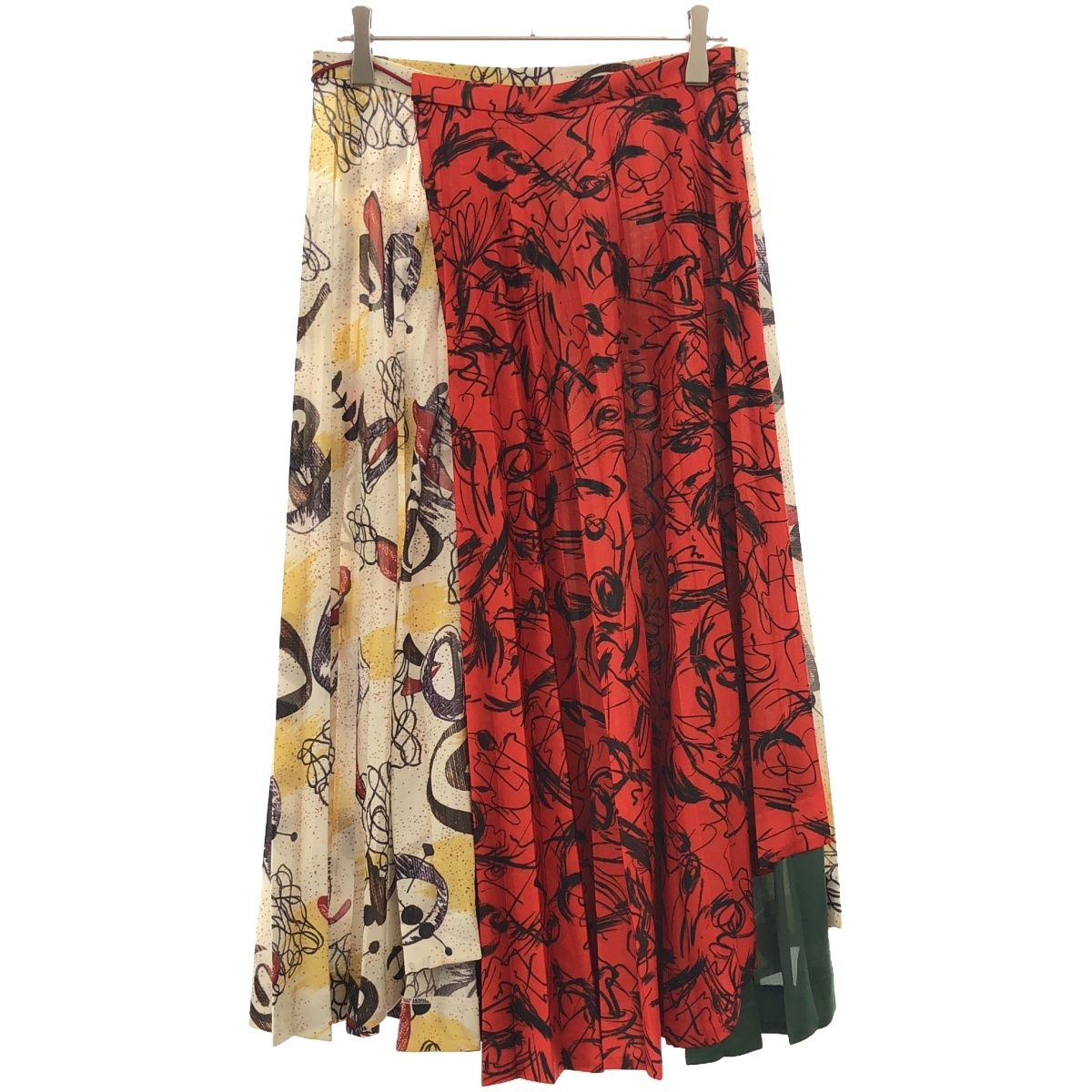 美品☆バーバリー☆プリーツ スカート チェック ピンク BURBERRY（ミニ