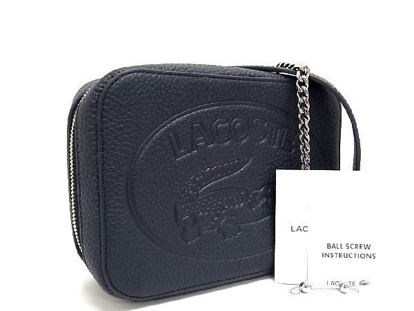 LACOSTE ラコステ•チェーン•ショルダーバッグ LACOSTE(ラコステ) チェーンショルダーバッグ パープル｜【公式