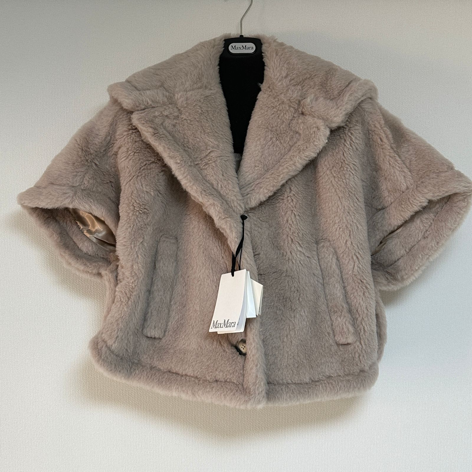 MAX MARA*Teddy CAMBUSAショート ケープ ジャケット コート - Luxury