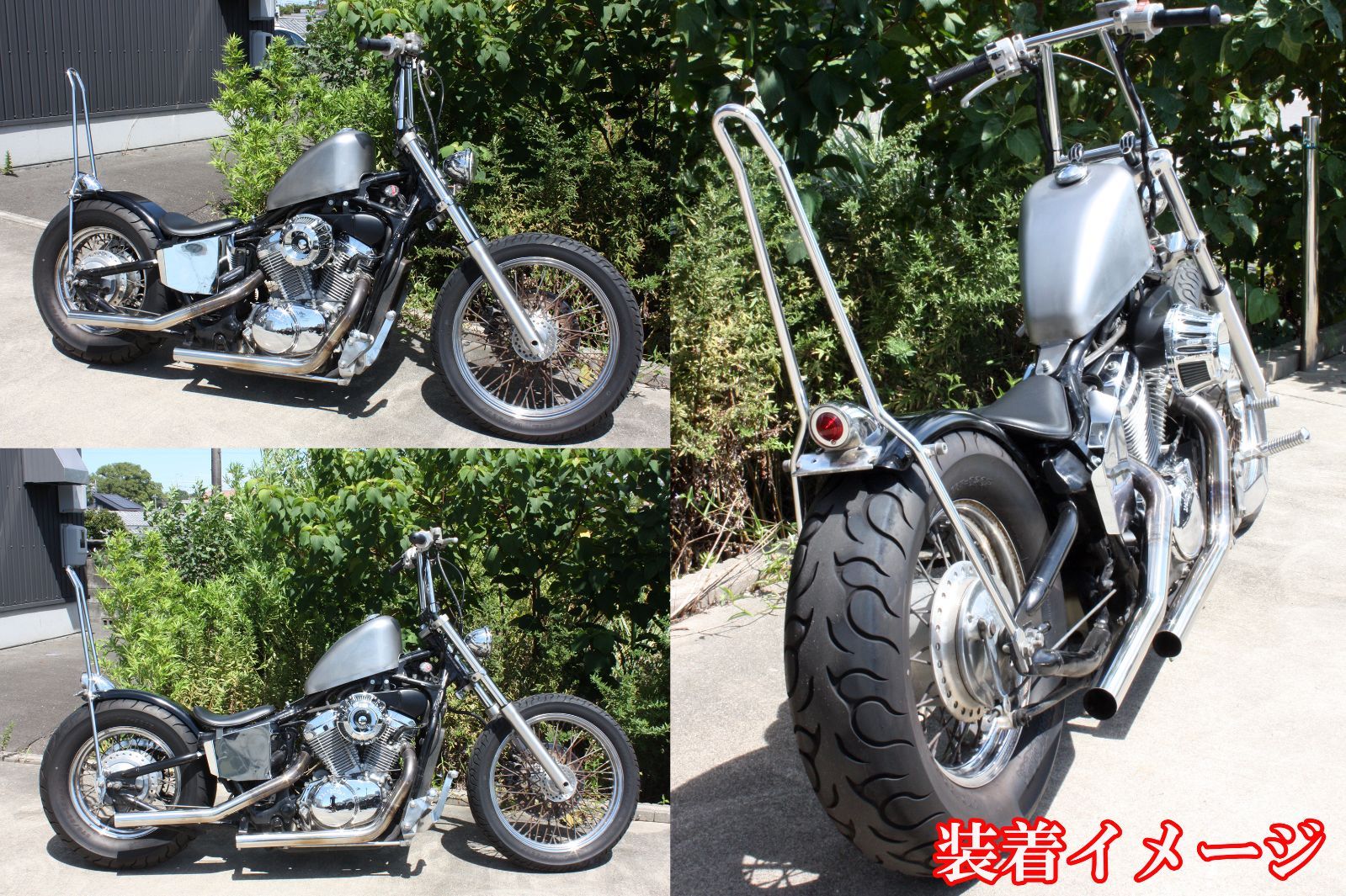 スティード400 スポーツスタータンクKIT 完全ボルトオン 取付説明書付