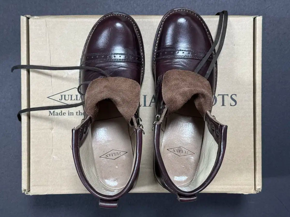 ナンバーナイン 01AW スタンダード期 紐なしウイングチップ　レザーシューズ ナンバーナイン 01AW スタンダード期 紐なしウイングチップ レザー