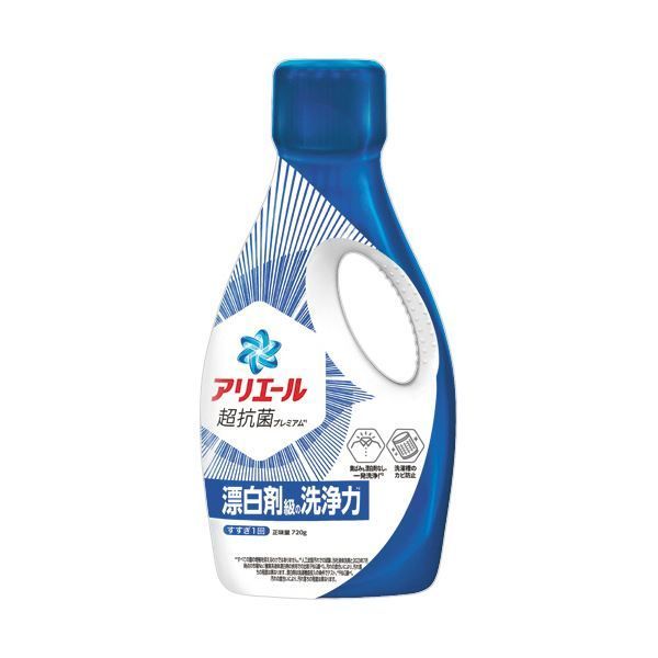 まとめ P＆Gアリエール ジェル 本体 720g 1本 ×10セット