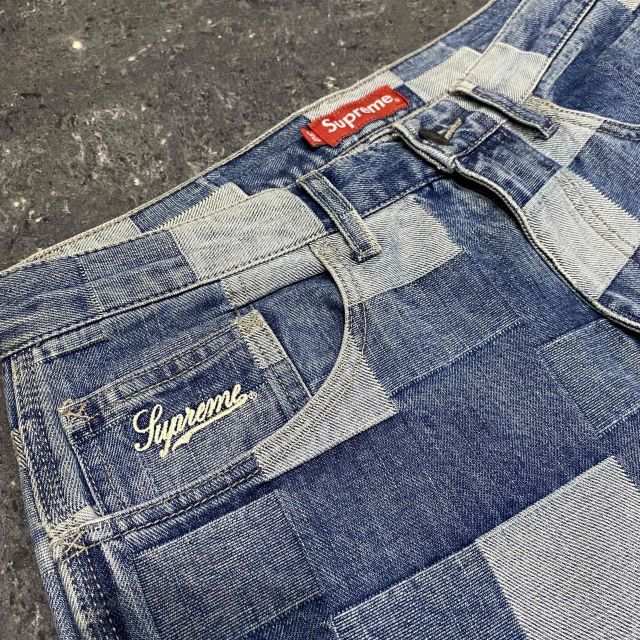 パンツ Supreme 21SS patched denim painter pant Supreme シュプリーム 21SS patched denim painter pant パッチワーク