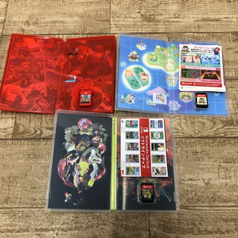 08w13283 Nintendo Switch ゲームソフト マリカワールド/マリオ