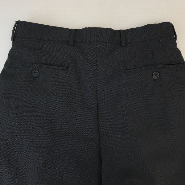 限定セール開催中！ エンポリオアルマーニ|EMPORIO ARMANI 秋冬シングルスーツ|上下セットアップ 46|メンズM|黒 アルマーニジャパン正規代理店タグ◆cBH516 新品、未使用