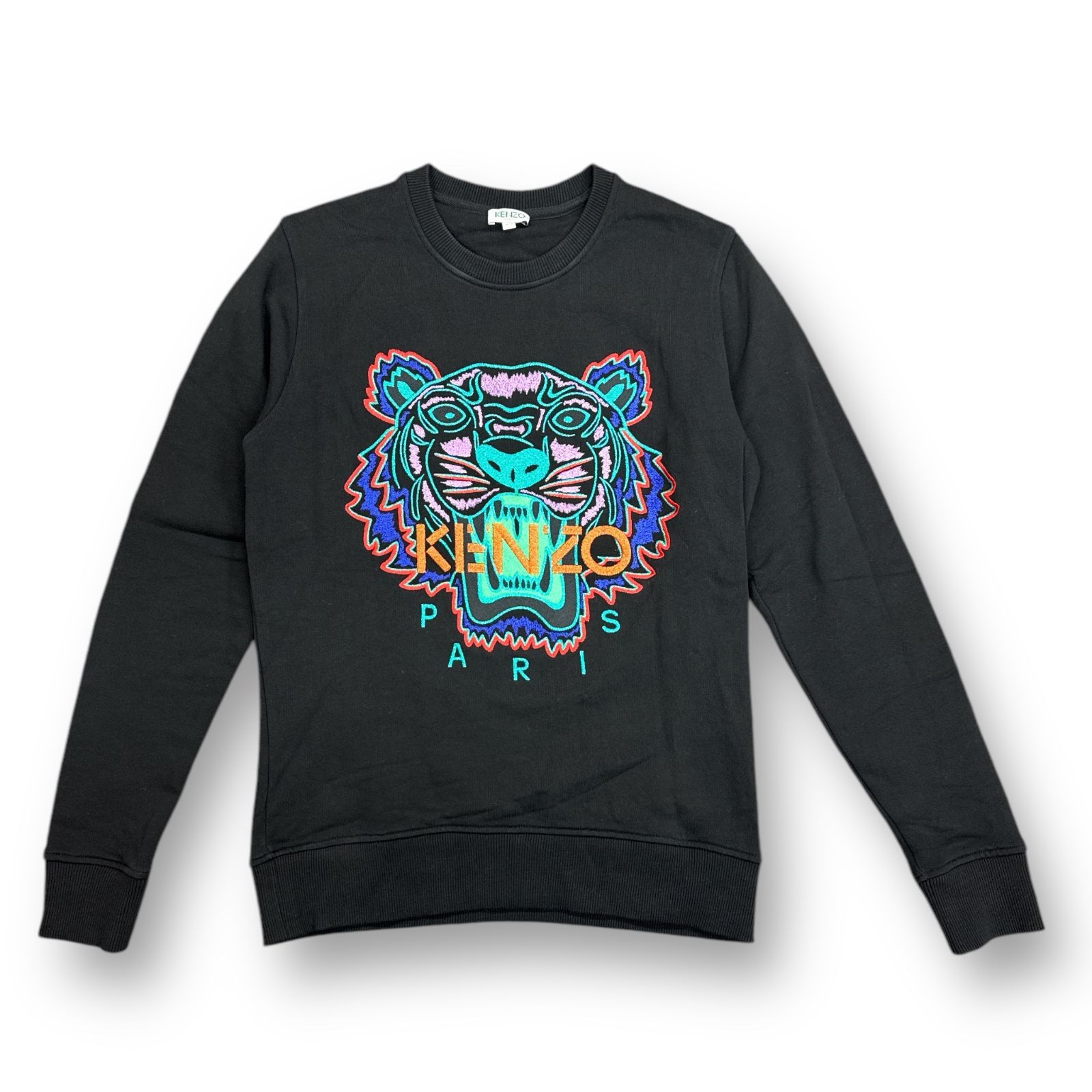 KENZO Classic Tiger Sweatshirt クラシックタイガースウェットシャツ トレーナー ケンゾー F965SW0124X7  ブラック XS 82287A5 - メルカリ