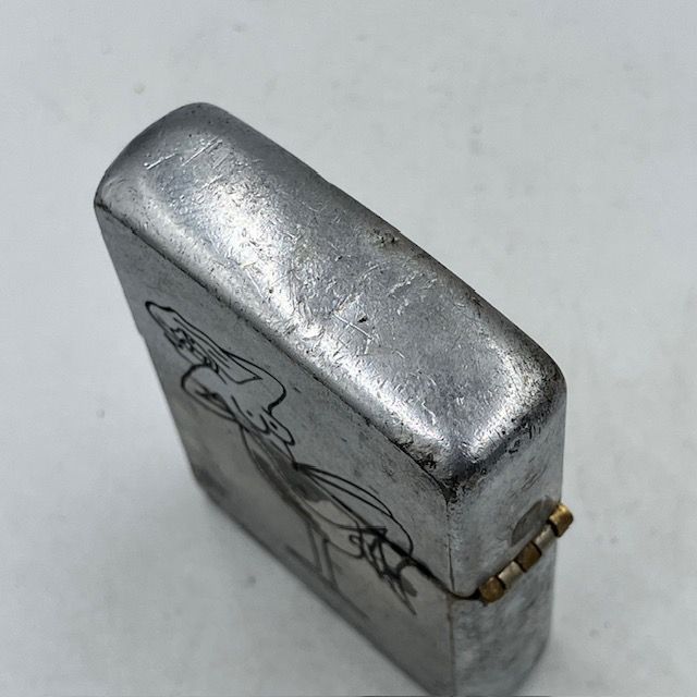 ジッポー ZIPPO ベトナムジッポー 1966年 ワイングラスと女性