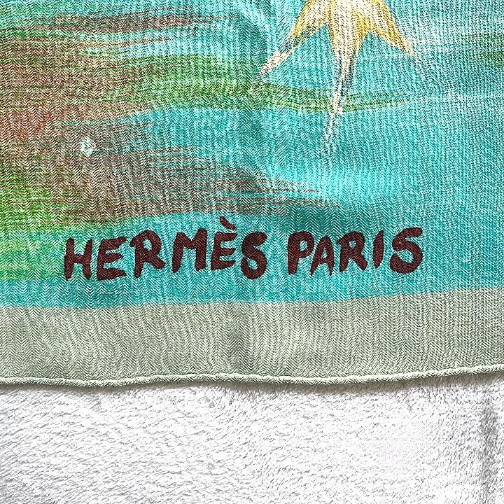 HERMES エルメス カレ140　FEUX DU CIEL　天の火　スカーフ　カシシル