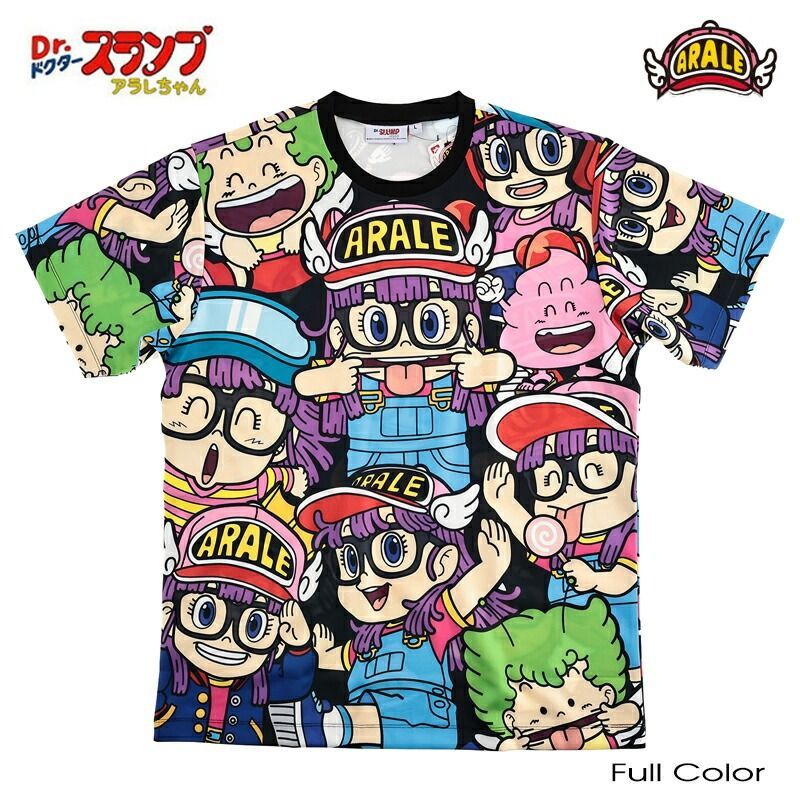 ドクタースランプ アラレちゃん Ｔシャツ あられちゃん 総柄