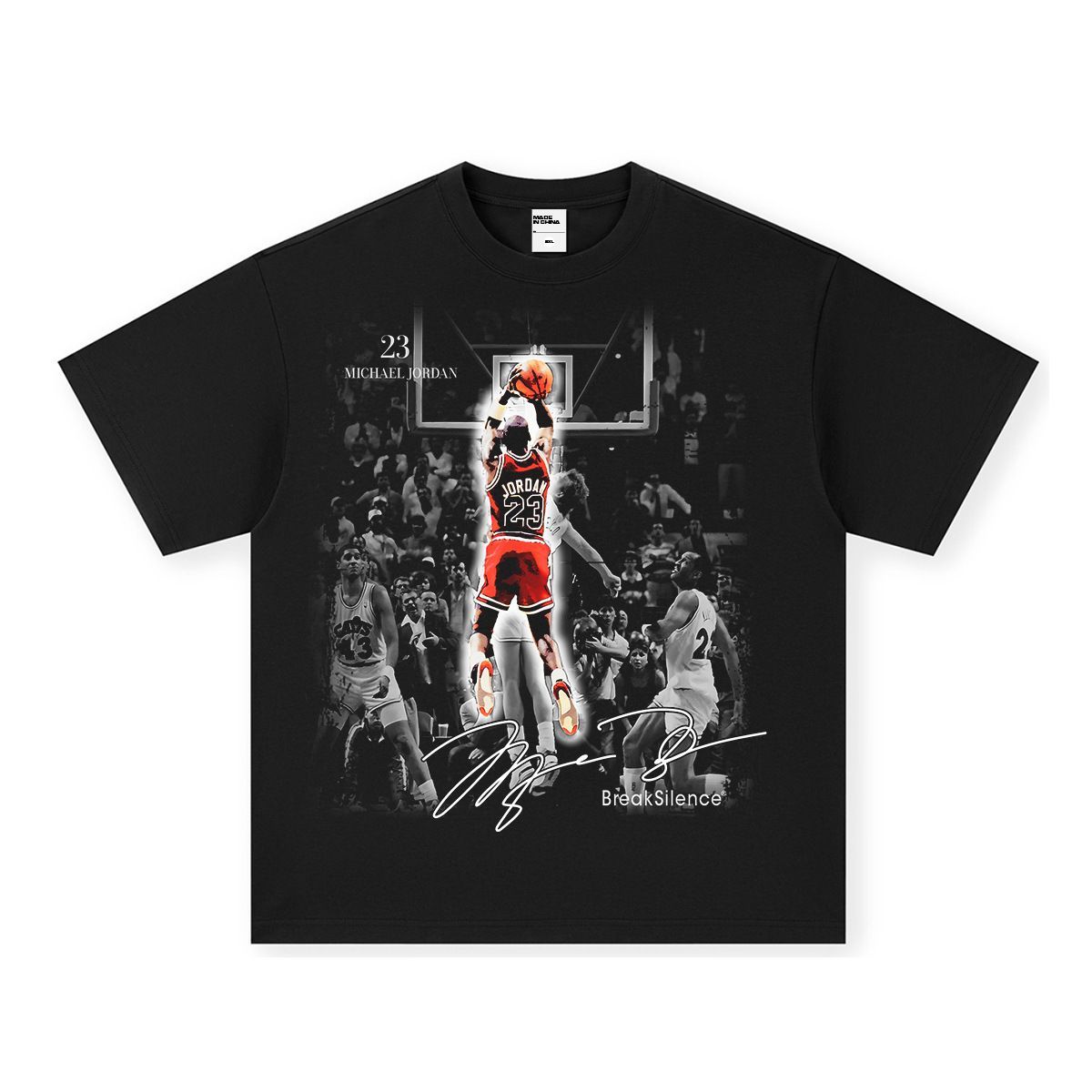 🏀 マイケル・ジョーダン 1998「ザ・ラストショット」Tシャツ メンズ
