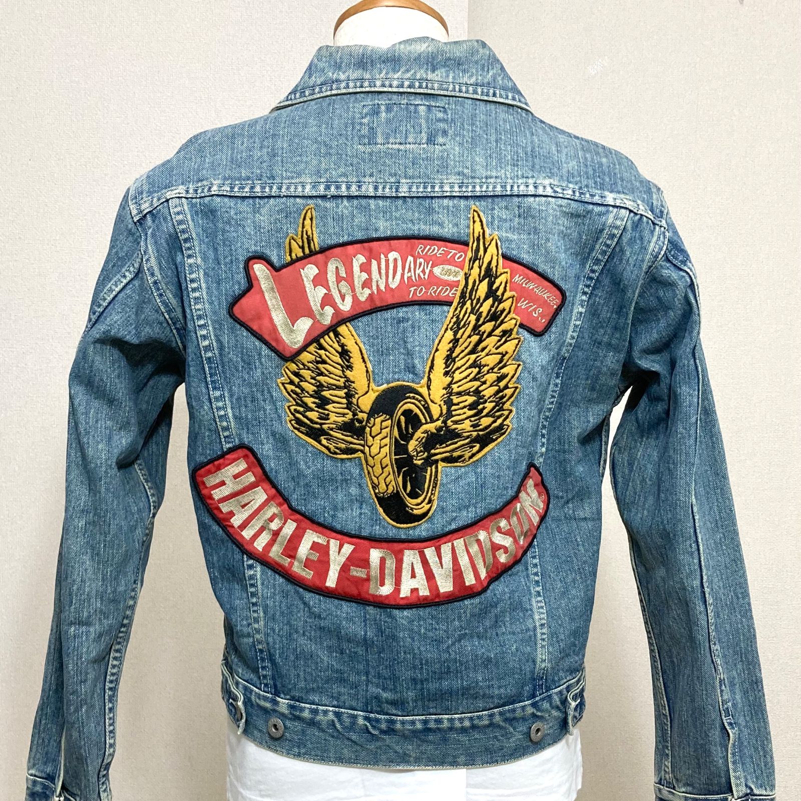 HARLEY-DAVIDSON / ハーレーダビットソンデニムジャケット【USサイズ 