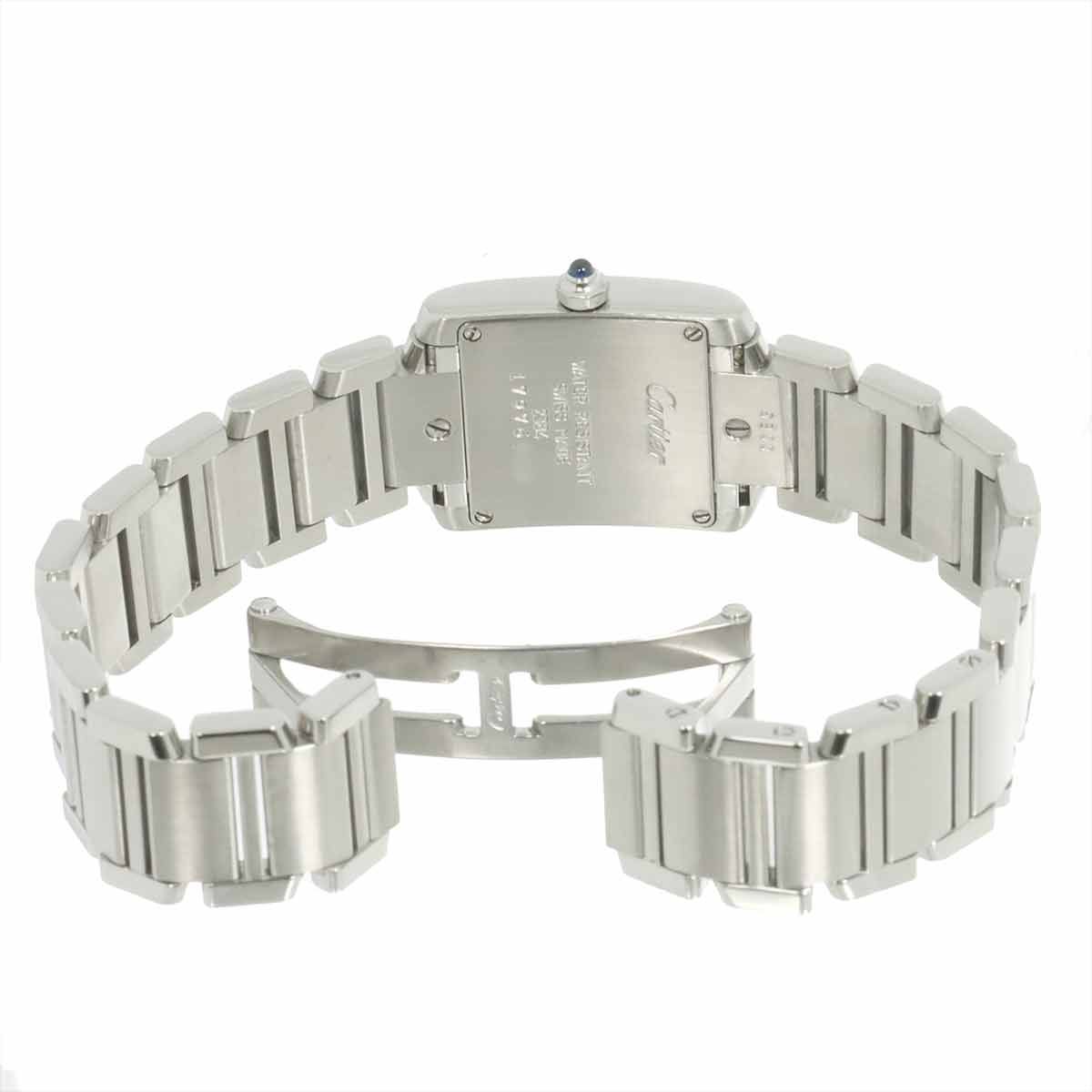 カルティエ Cartier タンクフランセーズSM W51008Q3 レディース 腕時計 アイボリー クォーツ ウォッチ Tank Francaise 90294909 NICORILABO_COM