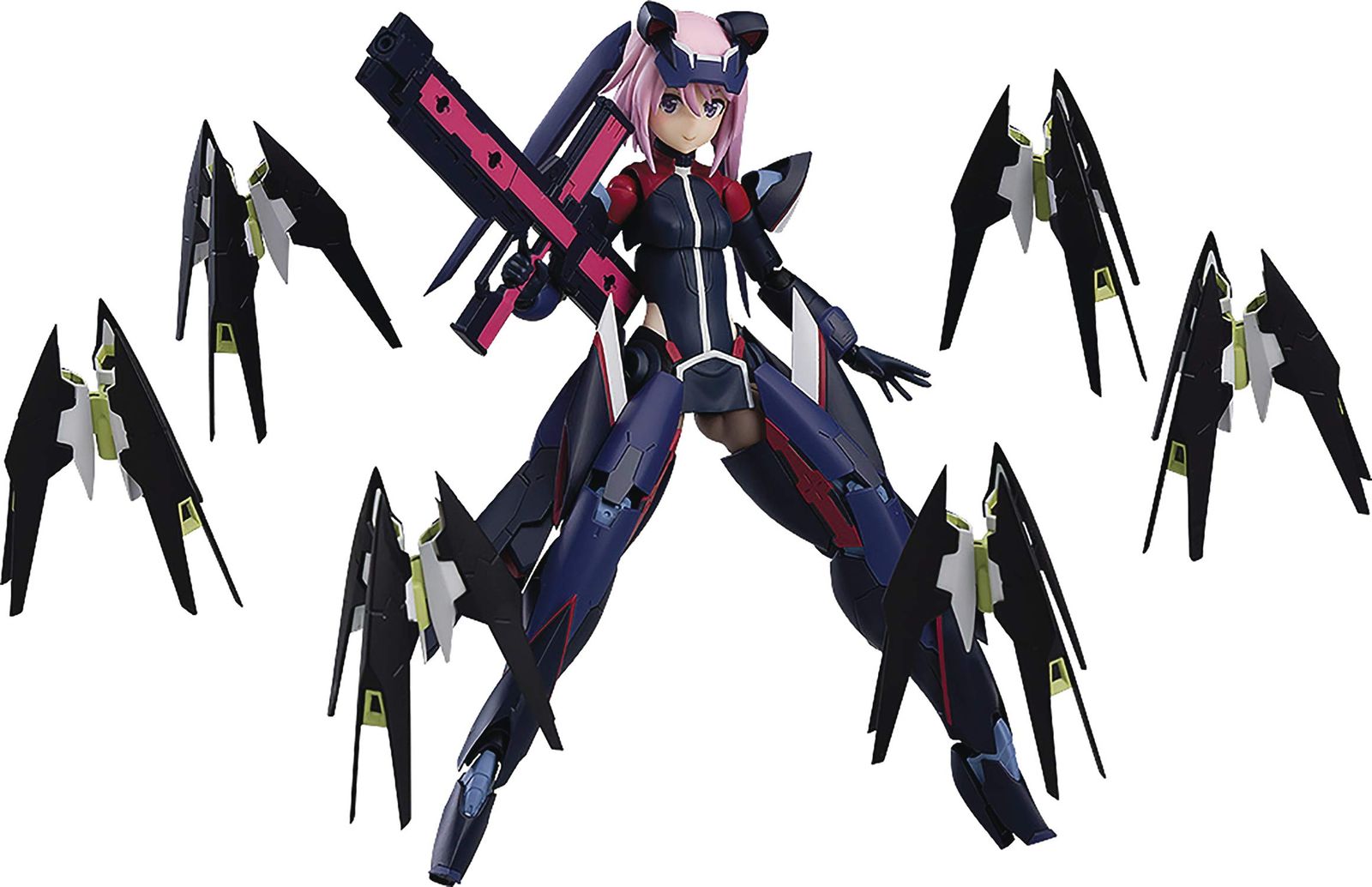 マックスファクトリー figma アリス・ギア・アイギス 比良坂夜露[勇躍] ノンスケール ABSu0026PVC製 塗装済み可動フィギュア 