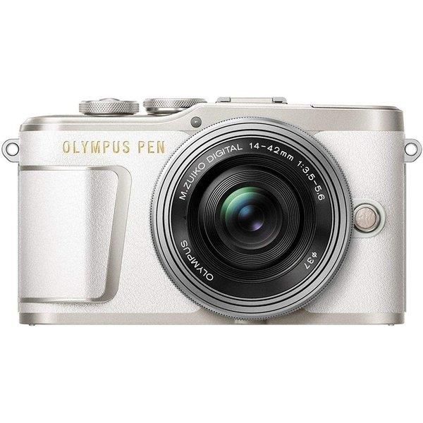 OLYMPUS PEN E-PL9 ホワイト カバー、SDカード付き オリンパス OLYMPUS E-PL9 レンズキット ホワイト SDカード付き
