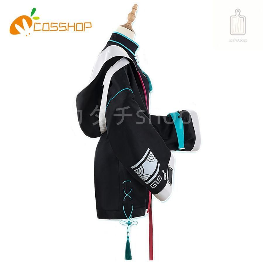 バーチャルライバー VTuber にじさんじ 緑仙 Ryushen コスプレ衣装 演出服 変装 仮装 二次会 イベント パーティー ハロウィン