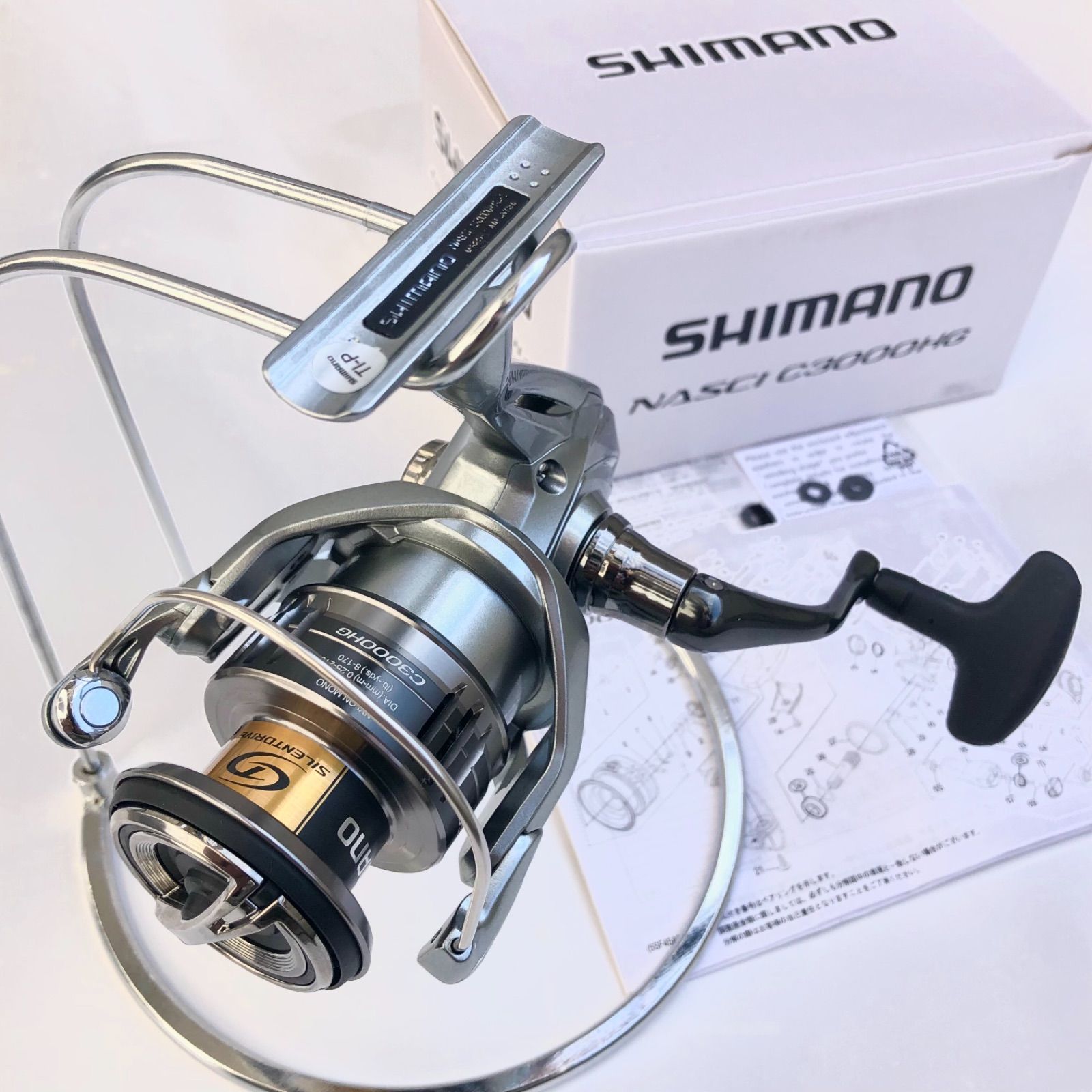 ☆新品未使用☆ シマノ 21 ナスキー C3000HG スピニングリール - メルカリ