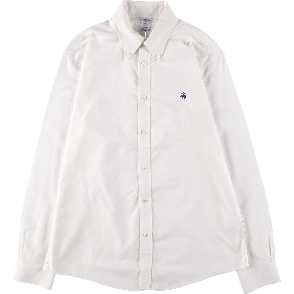 古着 ブルックスブラザーズ Brooks Brothers 1818 長袖 ボタンダウンシャツ メンズM相当/eaa492355
