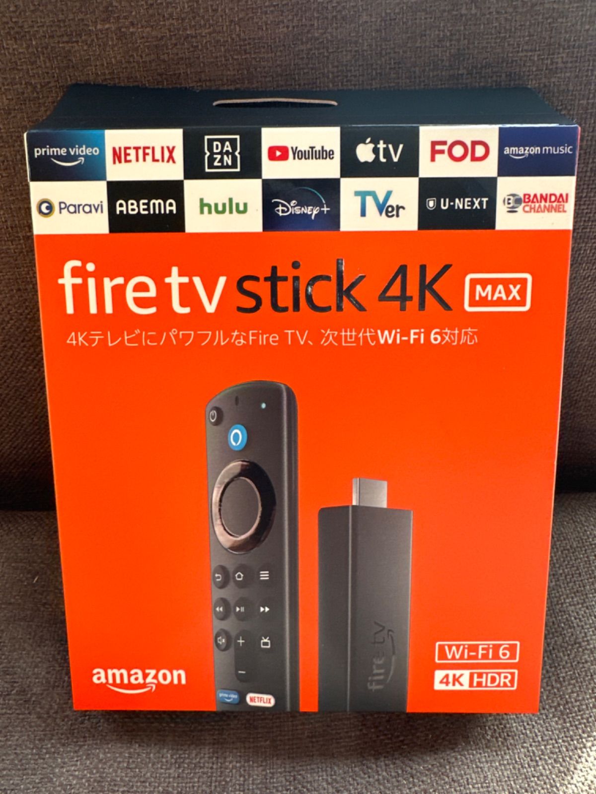 楽天市場 新品未開封 Amazon Fire ファイアー TV Stick Max Stick TV ...