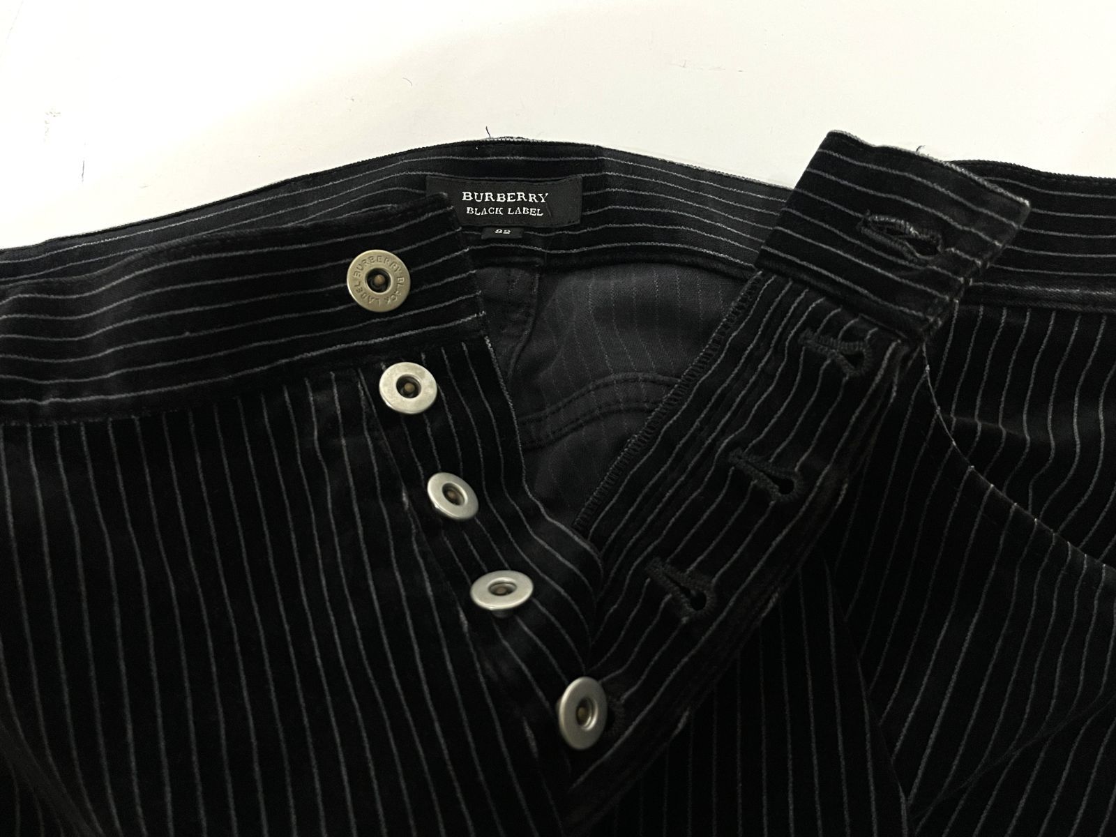 BURBERRY BLACK LABEL ストライプジャケット BURBERRY BLACK LABEL / バーバリーブラックレーベル | ウール