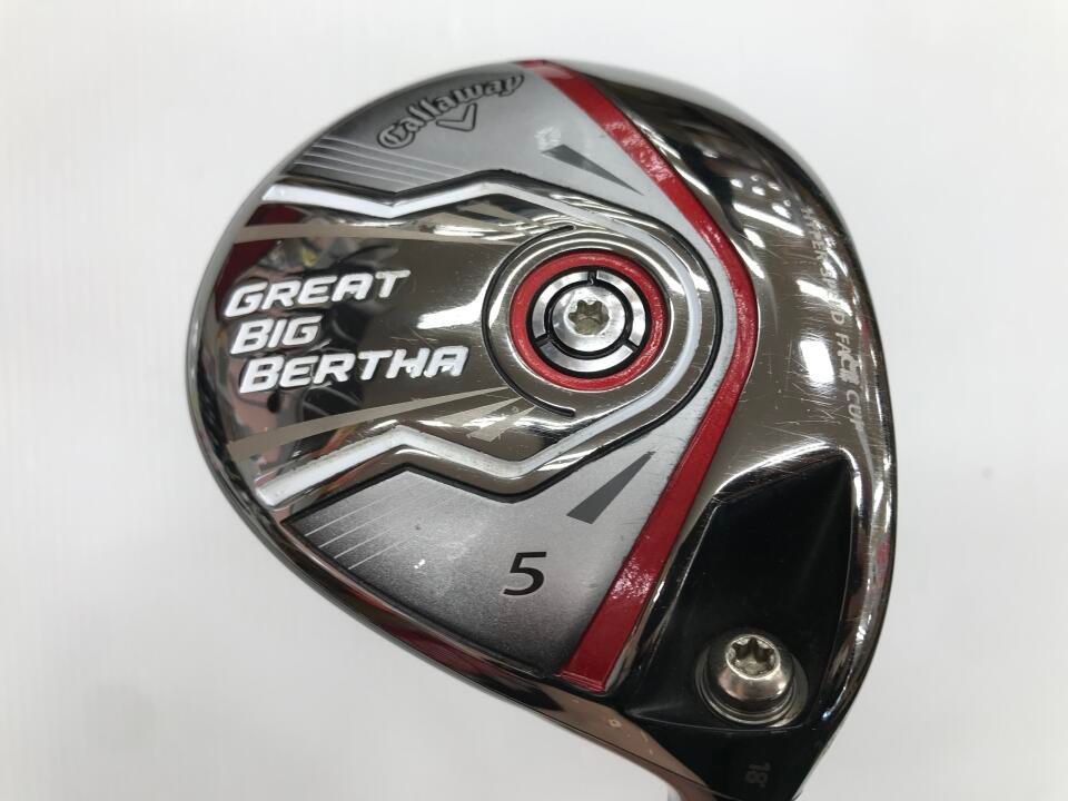 【即納】GREAT BIG BERTHA 2016 | 18 | SR | BIG BERTHA | 中古 | フェアウェイウッド | キャロウェイ