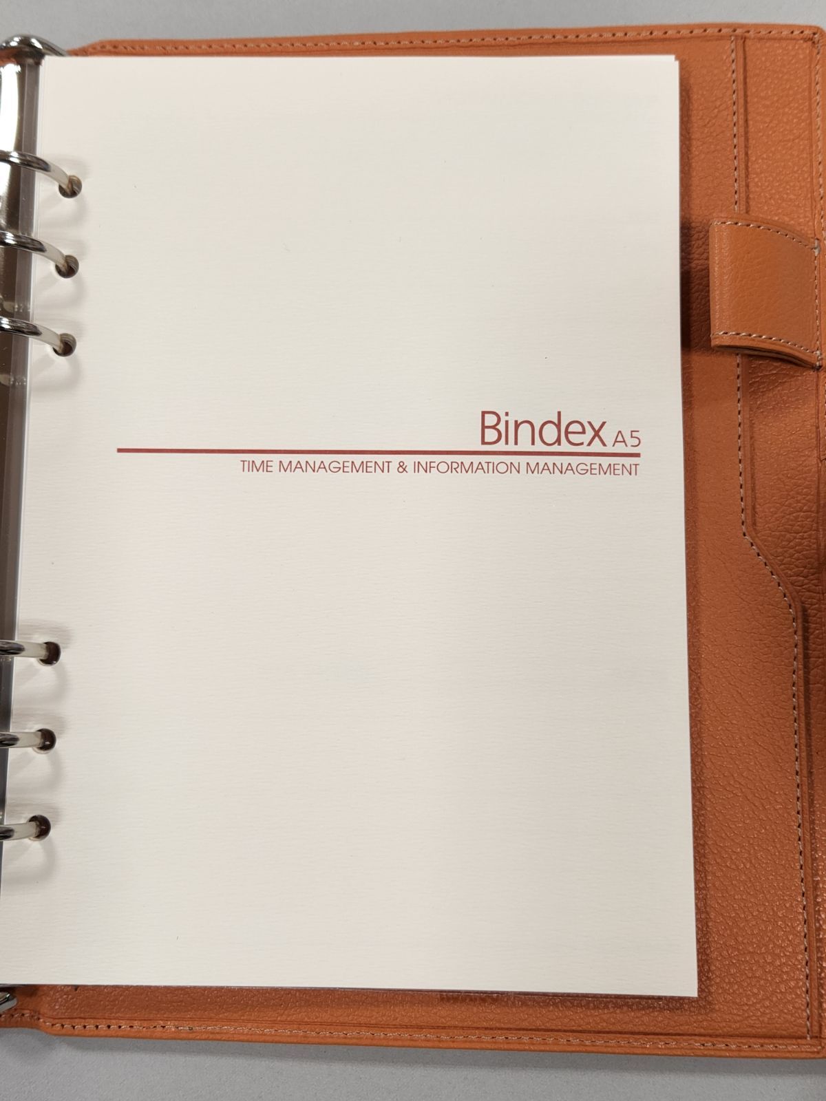 A5サイズ24㎜リング オレンジ