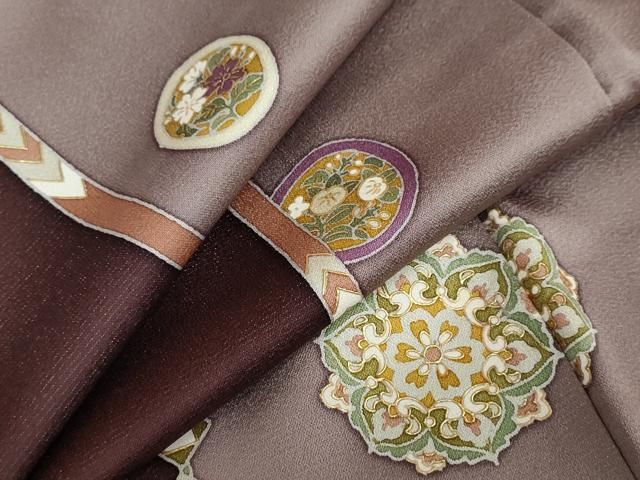 平和屋着物○男性 世界的友禅作家 千地泰弘 訪問着 千地天女 正倉院