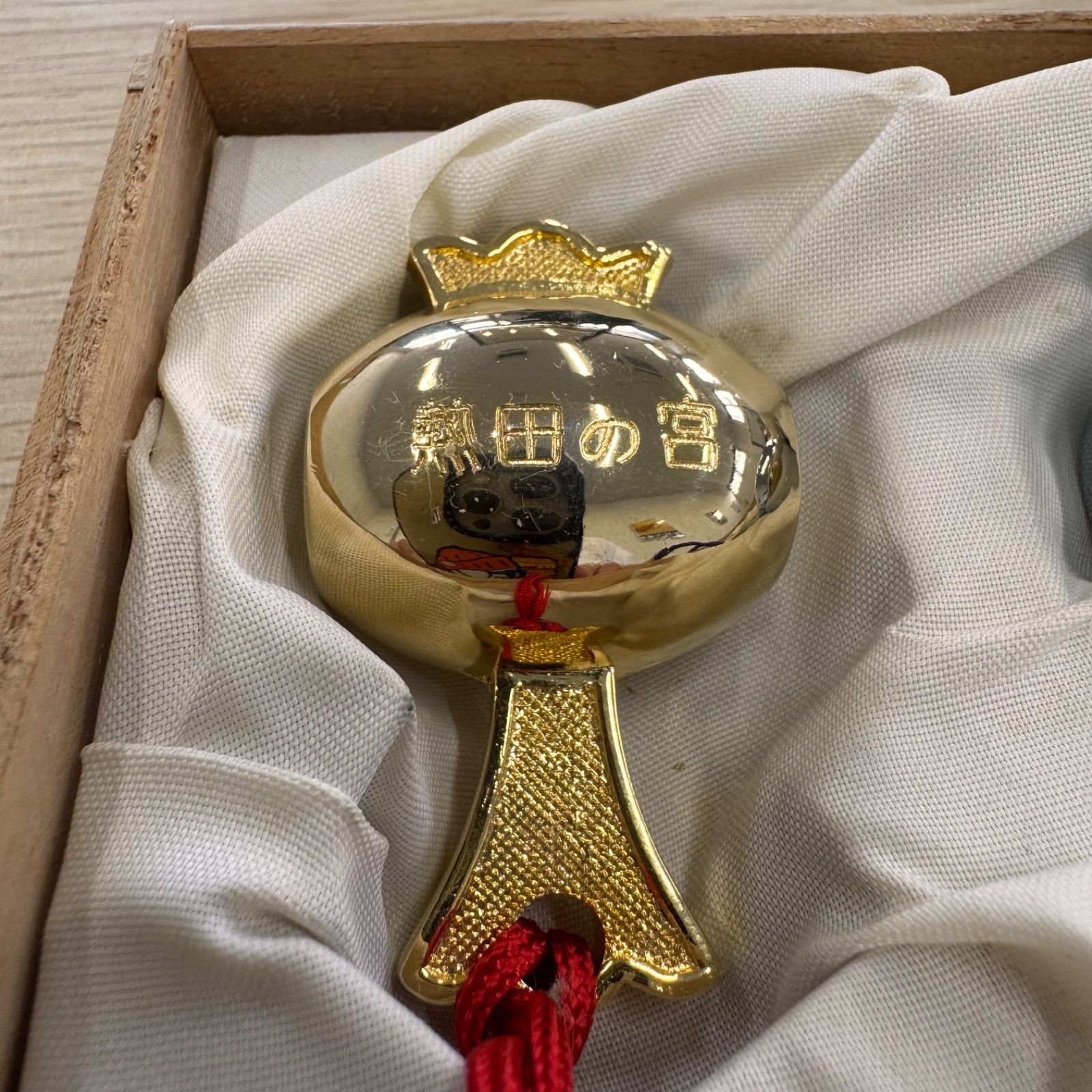 愛知県名古屋市熱田神宮・熱田の宮。開運・幸運の小槌【銀製／銀製