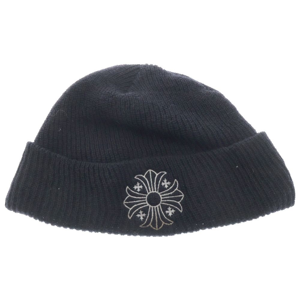 クロムハーツ WOOL WATCH CAP/ウールワッチキャップ CH刺繍ビーニー