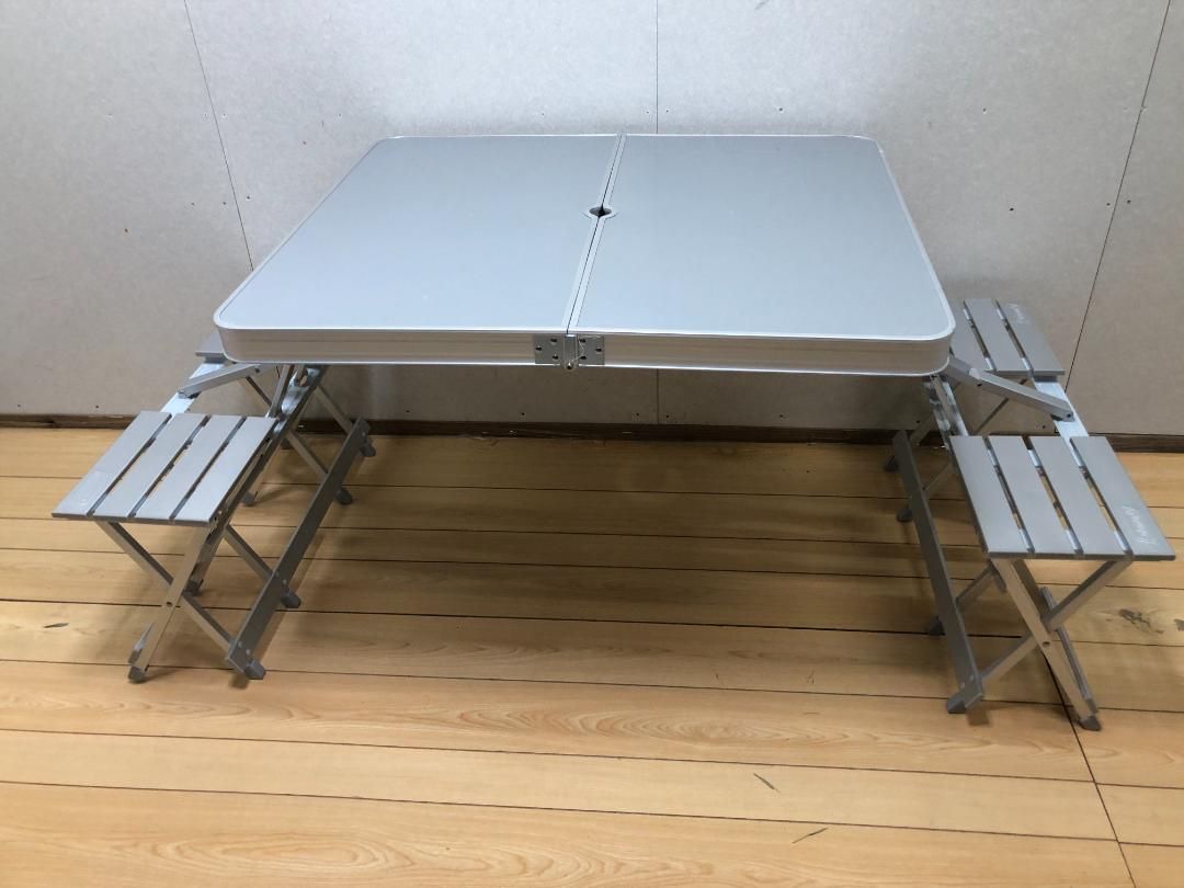 コールマン アルミピクニックテーブル 折り畳み式 170-5564 250406
