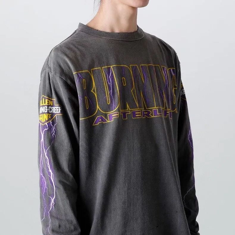 SAINT MICHAEL 23SS LS TEE EVIL SPILIT L