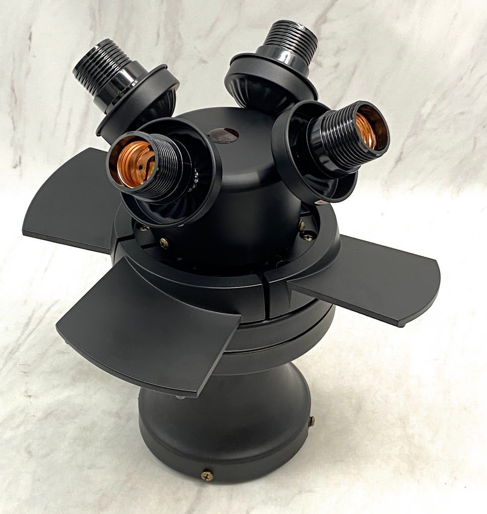 JAVALO ELF JE-CF003-BK [ブラック] シーリングファン フィラメントLED