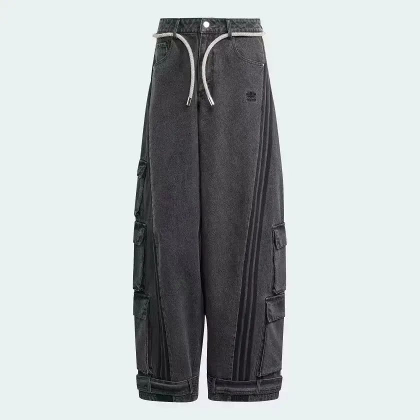 クーポン有 斬新な ADIDASアディダス オリジナルス DENIM CARGOデニム カーゴパンツ