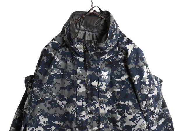 米海軍 USN 米軍実物 NWU ECWCS ゴアテックス パーカー XS/XS USNavy