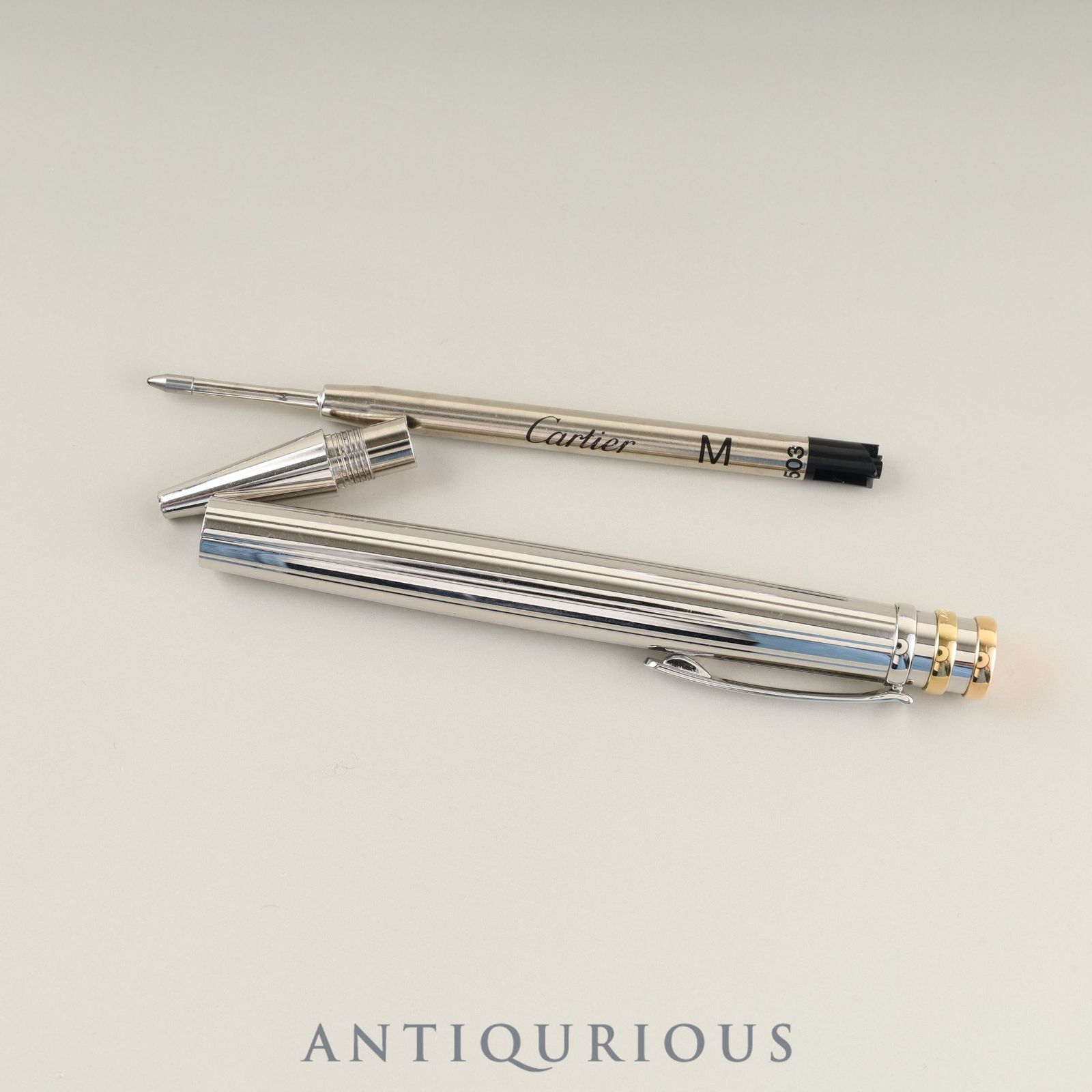 カルティエ トリニティ ボールペン ツイスト式 メタル GP 純正リフィル SKLAD-KIRPICHA_RU