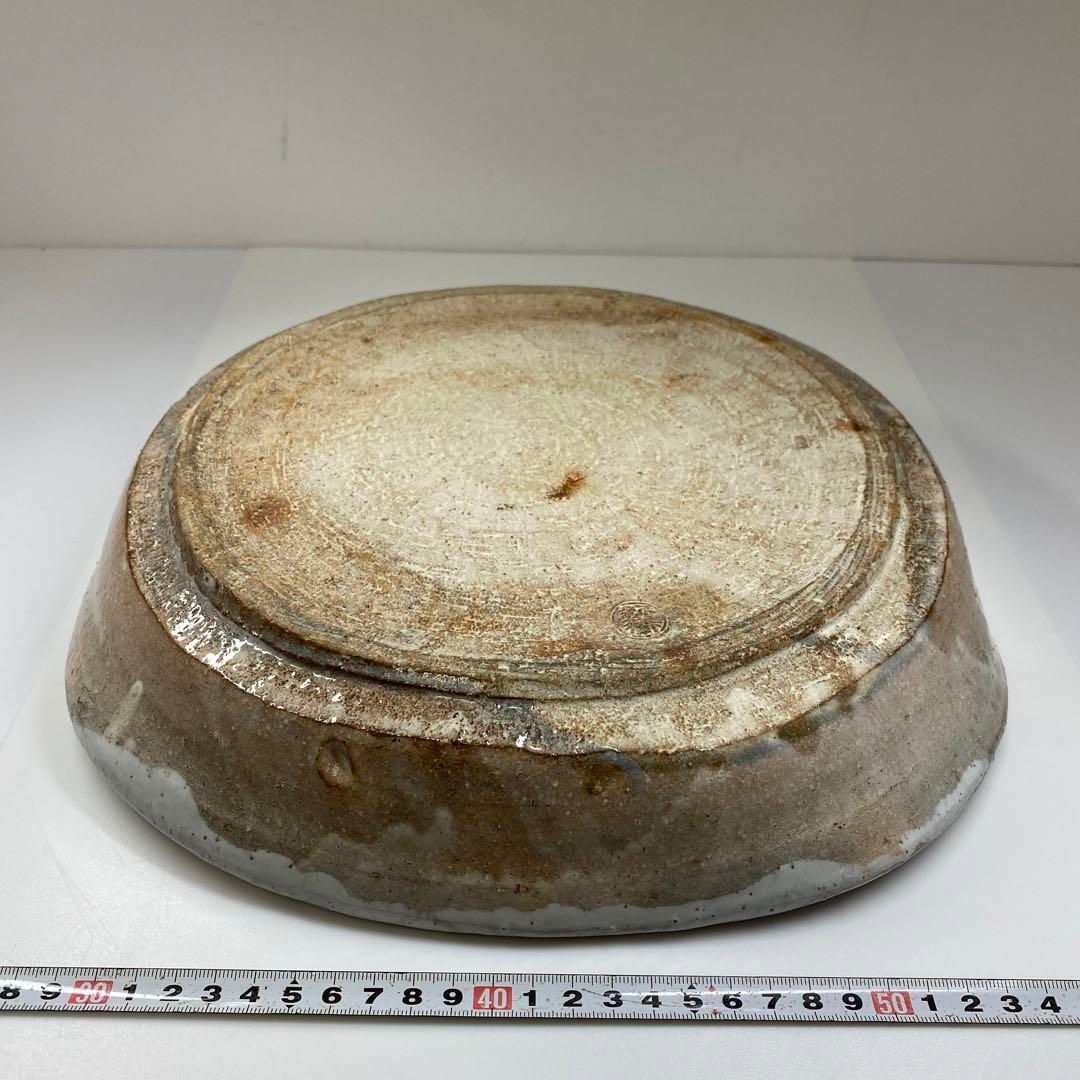 十二代　板倉新兵衛　萩四方鉢　共箱　幅約33㎝　東Y6-0925① 十二代 板倉新兵衛 萩四方鉢 共箱 幅約33㎝ 東Y6-0925① - メルカリ