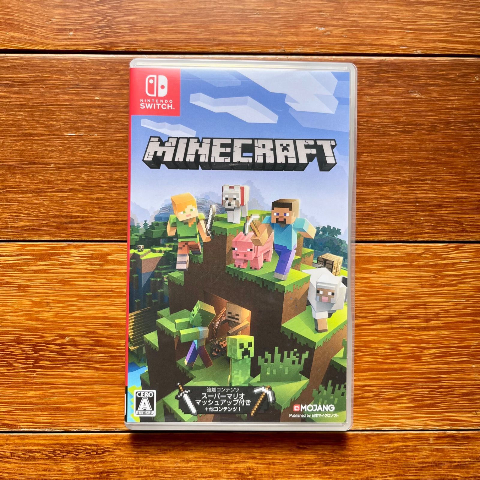 Minecraft Switchマインクラフトスイッチマイクラ 中古ソフト - メルカリ