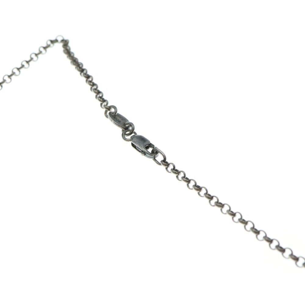  CHROME HEARTS クロムハーツ R 20 ロールチェーンネックレス inch シルバー その他 アクセサリー