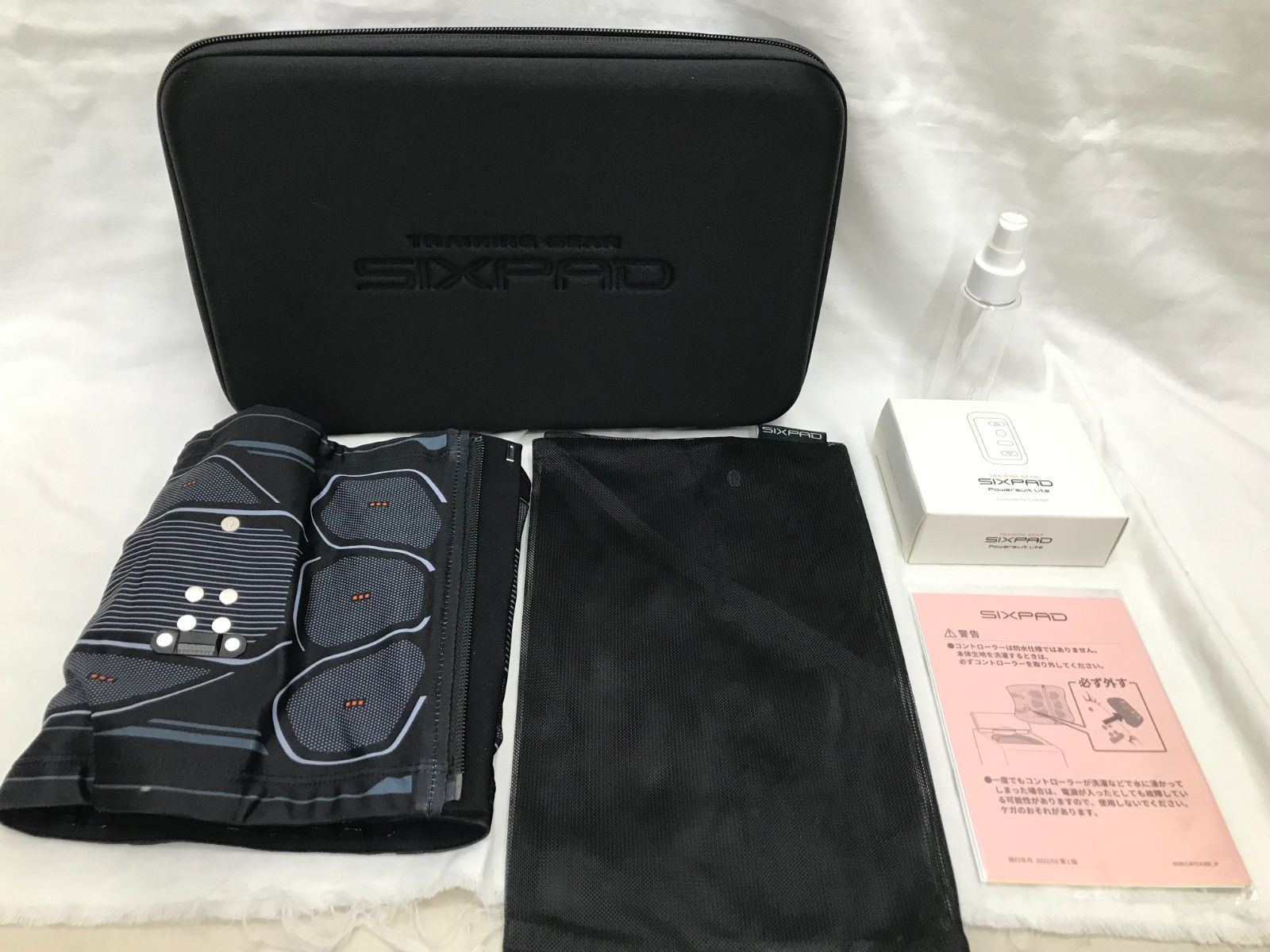SIXPADパワースーツライトコアベルト Sサイズ sixpad Amazon.co.jp: SIXPAD シックスパッド パワースーツ コアベルト