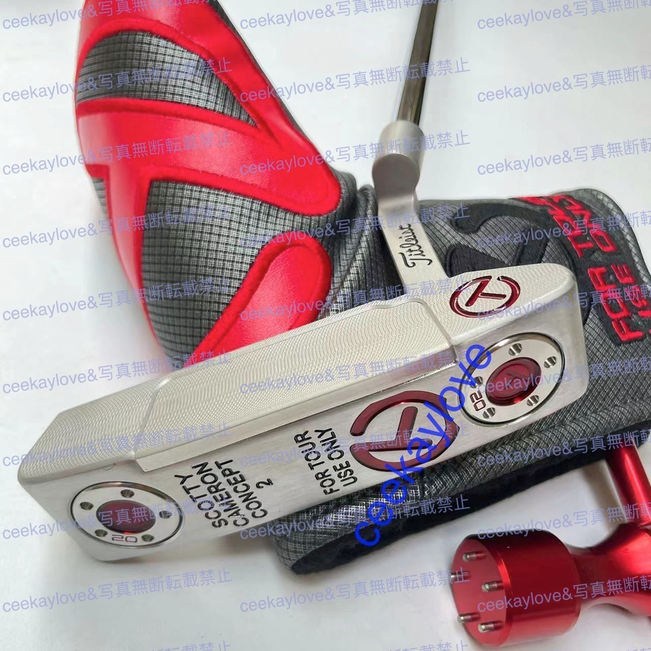 美品』スコッティキャメロン Concept2 34インチパターカバー有