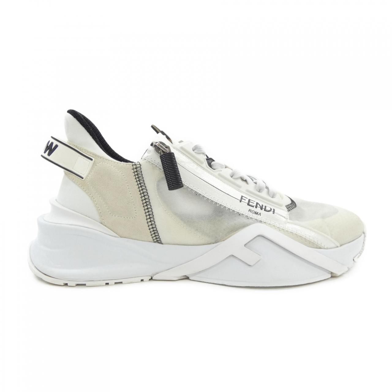 断捨離値下げ　FENDI カジュアルスニーカー ベージュ/ネイビー Fendi Forward sneakers Technical fabric Gray | Fendi