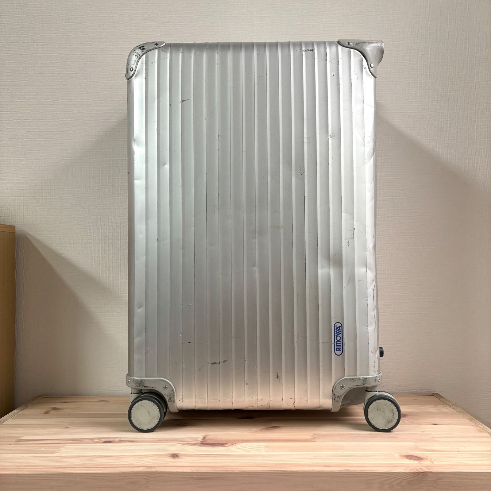 青ロゴ 廃盤品 RIMOWA TOPAS 4輪 82L CABIN リモワ トパーズ キャリー