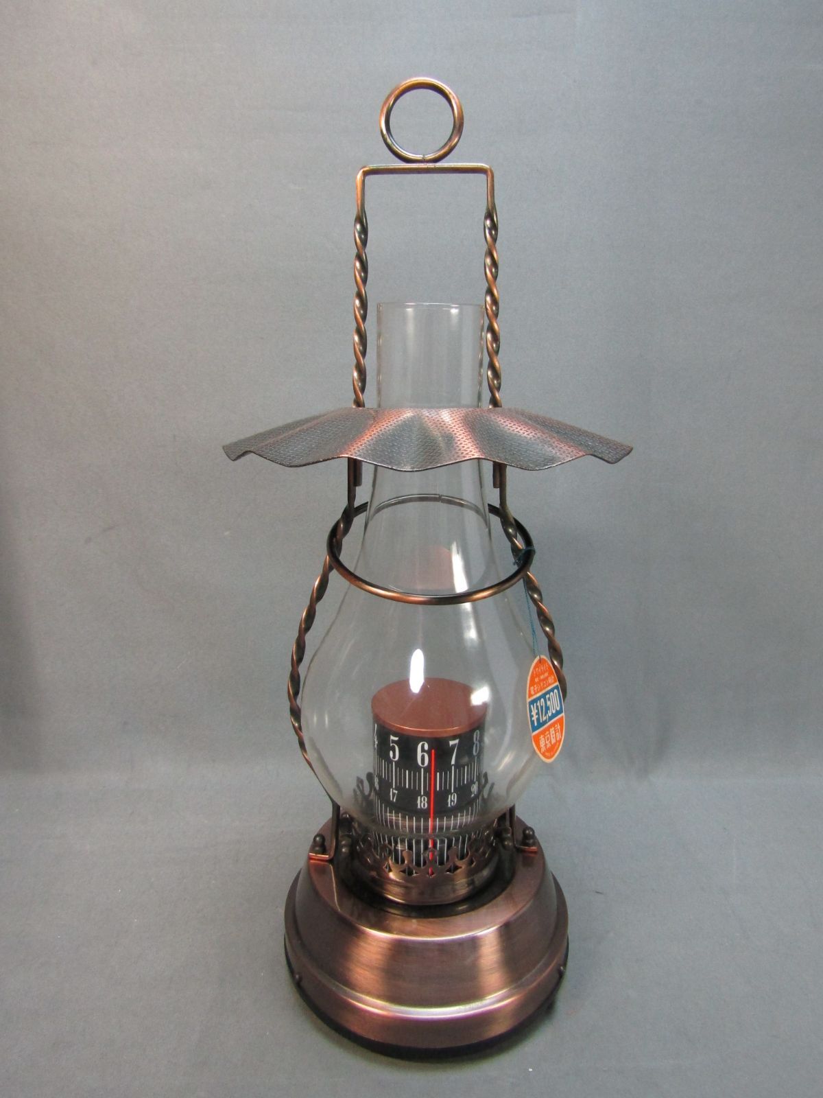 置時計　ランプ型　東京時計　昭和レトロ　インテリアクロック