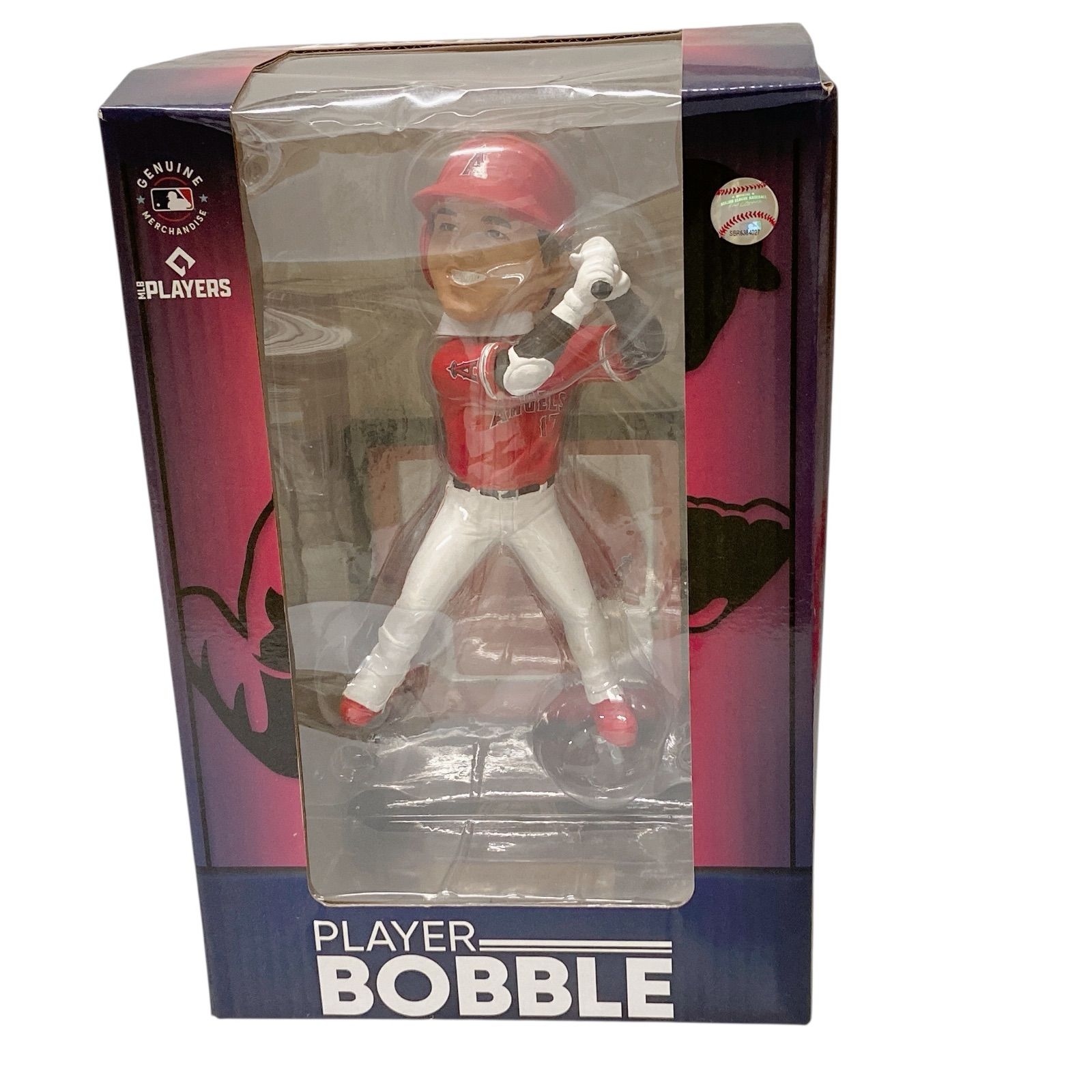 KI 1 FOCO PLAYER BOBBLE 2021体 大谷翔平 ボブルヘッド ロサンゼルスエンゼルス フィギュア ポストカード MVP受賞