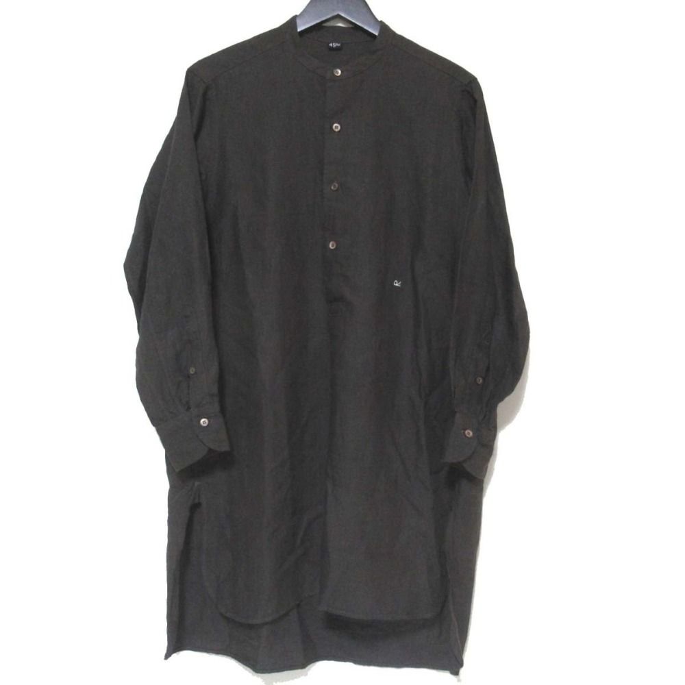 45R 長袖ロングシャツ(古着)